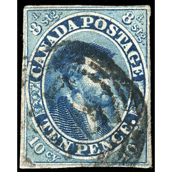 canada stamp 7 jacques cartier 10d 1855 U F 055