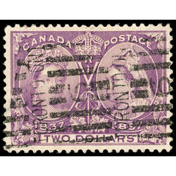 canada stamp 62 queen victoria diamond jubilee 2 1897 U VF 076