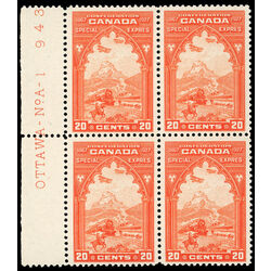 canada stamp e special delivery e3 confederation issue 20 1927 PB L %231 007