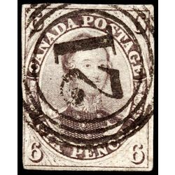 canada stamp 10 hrh prince albert 6d 1857 U F VF 013