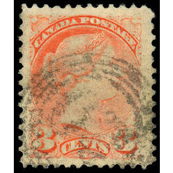 canada stamp 41 queen victoria 3 1888 U VF 032