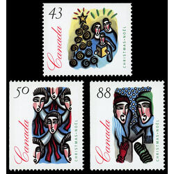canada stamp 1533as 5as christmas carolling 1994