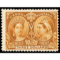 canada stamp 63 queen victoria diamond jubilee 3 1897 M F 060