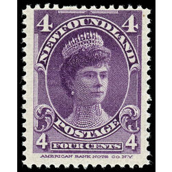 newfoundland stamp 84 duchess of york 4 1901 M F VFNH 012
