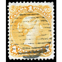 canada stamp 23i queen victoria 1 1869 U VF 005