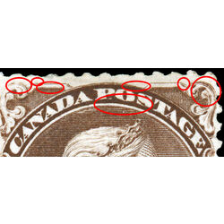 canada stamp 27iii queen victoria 6 1868