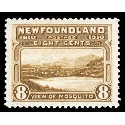 newfoundland stamp 99 mosquito 8 1911 M VF 009