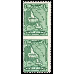 newfoundland stamp 163b map of newfoundland 1929 M F 001