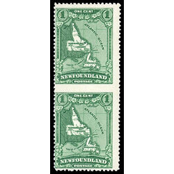 newfoundland stamp 163b map of newfoundland 1929
