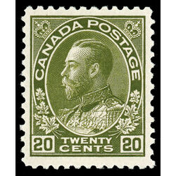 canada stamp 119c king george v 20 1912 M VF 002
