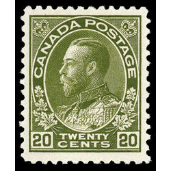 canada stamp 119c king george v 20 1912