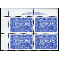 canada stamp 302 fisherman 1 1951 PB UL %231 024
