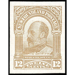 newfoundland stamp 96tc king edward vii 12 1910 M VFNH 001