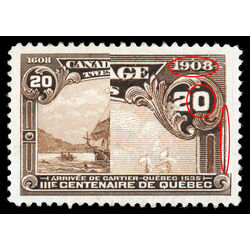 canada stamp 103i cartier s arrival 20 1908 M VFNG 004