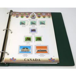 canada mint collection in white ace album