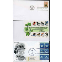 6 united states first day covers