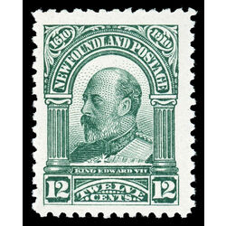 newfoundland stamp 96tc king edward vii 12 1910 M VFNH 003