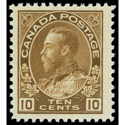 canada stamp 118b king george v 10 1925 M F VFNH 008