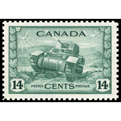 canada stamp 259i ram tank canadian army 14 1942