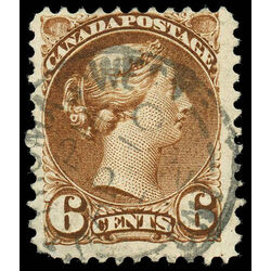 canada stamp 39 queen victoria 6 1872 U 029