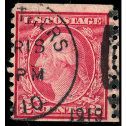 us stamp postage issues 491 washington 2 1916 U 003