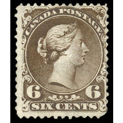 canada stamp 27vi queen victoria 6 1868 U F 002