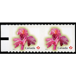 canada stamp 2357iv striped coralroot 2010 M VFNH TAB L