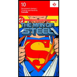 canada stamp bk booklets bk557 superman 2013