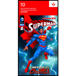 canada stamp bk booklets bk559 superman 2013