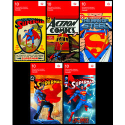 canada stamp bk booklets bk555 9 superman 2013