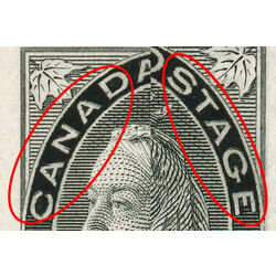 canada stamp 74ii queen victoria 1898