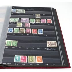 canada mint collection in a red stockbook