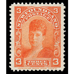 newfoundland stamp 83c queen alexandra 3 1898 M XFNH 006