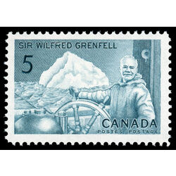 canada stamp 438 sir wilfred grenfell and ship 5 1965