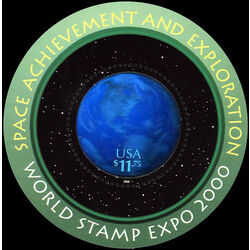 us stamp postage issues 3412 space achievement and exploration 2000