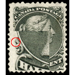 canada stamp 21iv queen victoria 1868 M F 016