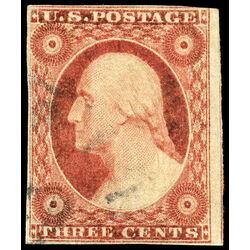 us stamp postage issues 11a washington 3 1851