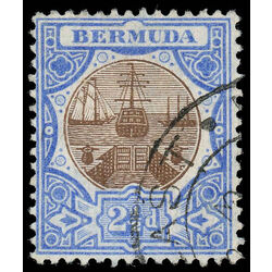 bermuda stamp 37 dry dock 1906 U 001