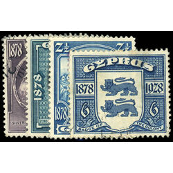 cyprus stamp 114 9 50th year of cyprus as a british colony 1928