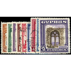 cyprus stamp 125 133 cyprus stamps 1934