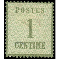 france stamp n1 os1 1 1870