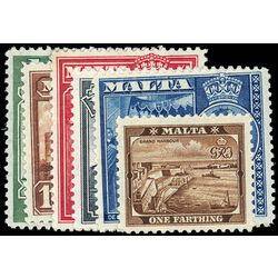 malta stamp 191 6 valletta harbor fort st angelo 1938