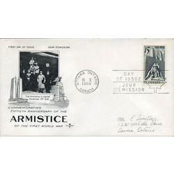 canada stamp 486 canadian vimy memorial near arras france 15 1968 FDC 001