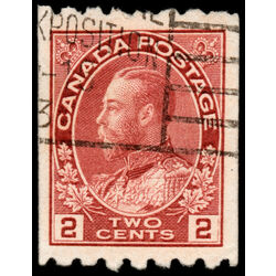 canada stamp 124 king george v 2 1913 U VF 035