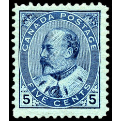 canada stamp 91 edward vii 5 1903 M VF 039