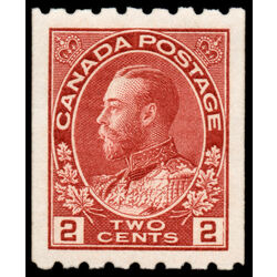 canada stamp 124 king george v 2 1913 M GEMNH 036