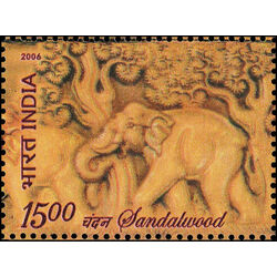 india stamp 2179 sandalwood carving 2006