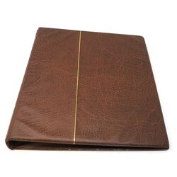 used lighthouse binder and slipcase brown