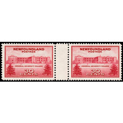 newfoundland stamp 267i memorial university college 1943