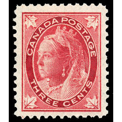 canada stamp 69 queen victoria 3 1898 M VF 020